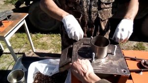 Самодельная машина для очистки кедрового ореха - 2