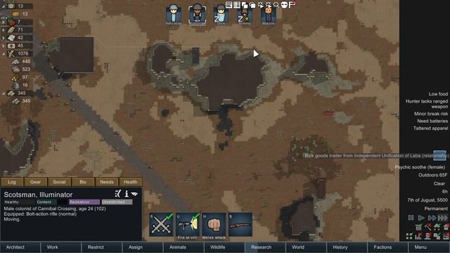 Cannibal Crossing| RimWorld B19 S1 E4| Time to Build a Prison смотреть онлайн