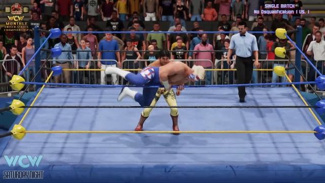 WCW | ? Monthly US Championship ? | MAY 2021 | Ricky Steamboat VS. Sting | WWE2K19 смотреть онлайн