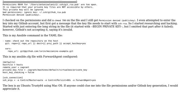 DevOps & SysAdmins: Ansible with Github: Permission denied (Publickey) (2 Solutions!!) смотреть онлайн