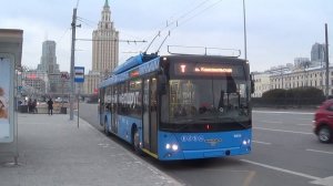 Возвращений Троллейбус СВАРЗ-МАЗ-6275 «Музейный Маршрут» №Т до полную кругу