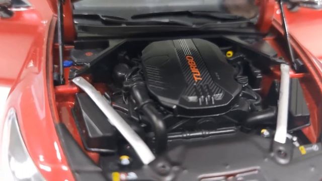 MiniKraft 1:18 Kia Stinger GT show case! смотреть онлайн