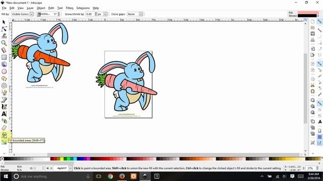 Finding & tracing a multi-layer image in Inkscape смотреть онлайн