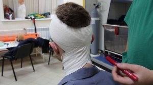 Десмургия: повязка на шею и повязка Портупея.