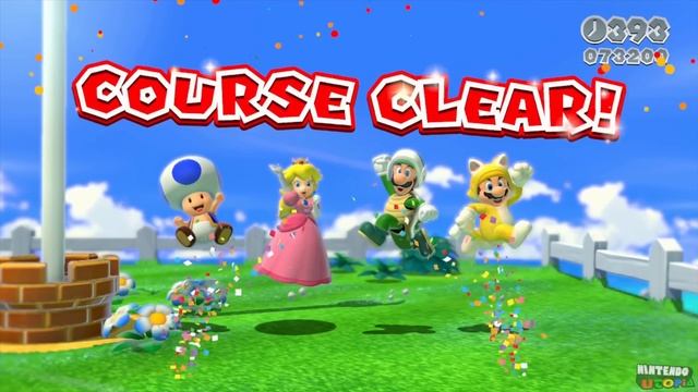 Super Mario 3D World for Wii U ᴴᴰ Full Playthrough (No Warps, 4-Player) смотреть онлайн