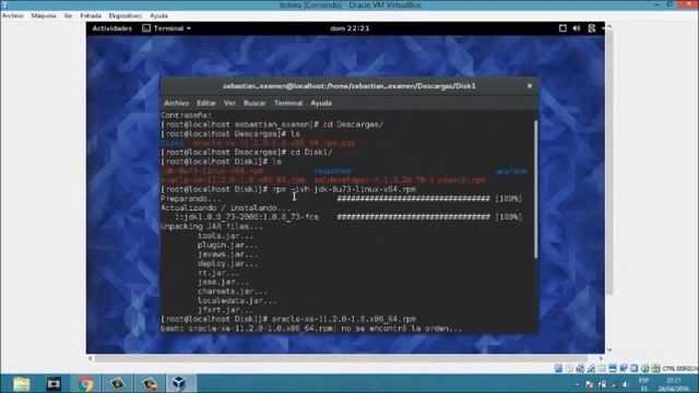 Instalacion de un ambiente Oracle para el sistema operativo Fedora 23 смотреть онлайн