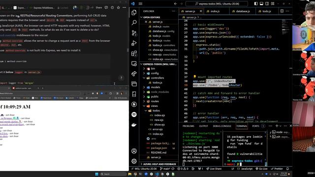 Express Middleware смотреть онлайн