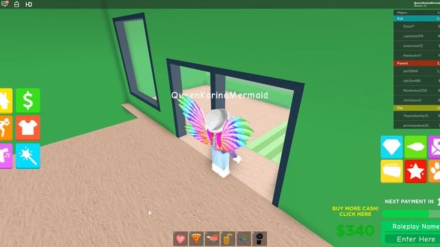 I flew on a rainbow flying carpet! Mirra the Mermaid plays Family Paradise on Roblox смотреть онлайн