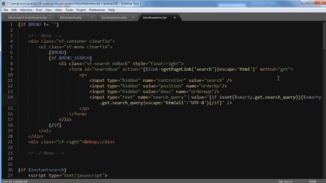 How to Enable AJAX and Instant Search for the Top Menu Module in PrestaShop смотреть онлайн