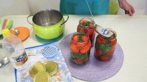 Помидоры с Морковной Ботвой (Tomatoes with carrot tops) на зиму. Вкусный Рецепт без Стерилизации