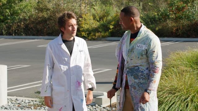 We gave Will Smith a Flame Thrower - The Slow Mo Guys смотреть онлайн