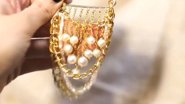 Брошь-булавка. Натуральный жемчуг! Нет пластику!!! смотреть онлайн