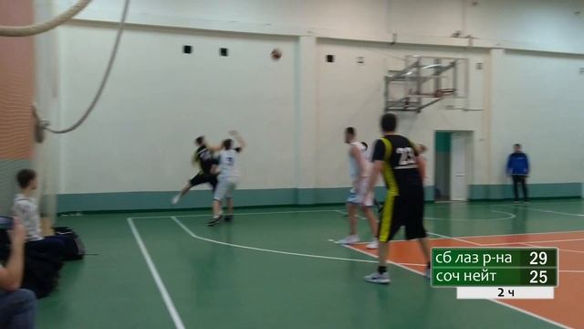 Баскетбол Лазаревское - Сочинский нейтралитет Баскет ЮГ 5х5 03042021 смотреть онлайн