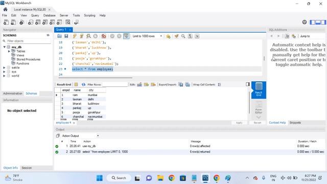 SQL lecture 21 in Hindi(Full Join & Full Outer Join) смотреть онлайн