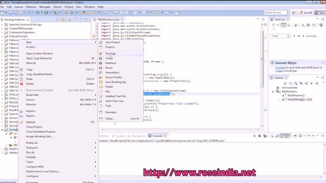 How to read properties file in Swing Application? смотреть онлайн