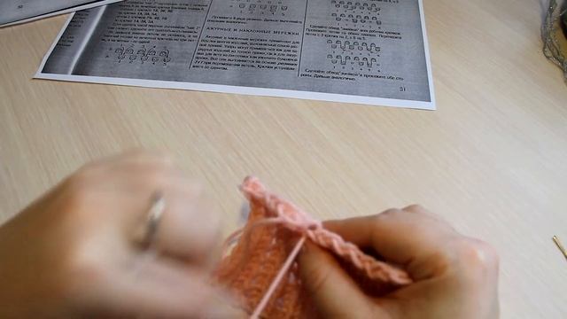 Аккуратный кромочный край при вязании на ивушке смотреть онлайн
