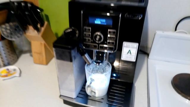 Delonghi ecam25.462.b (приготовление капучино) смотреть онлайн
