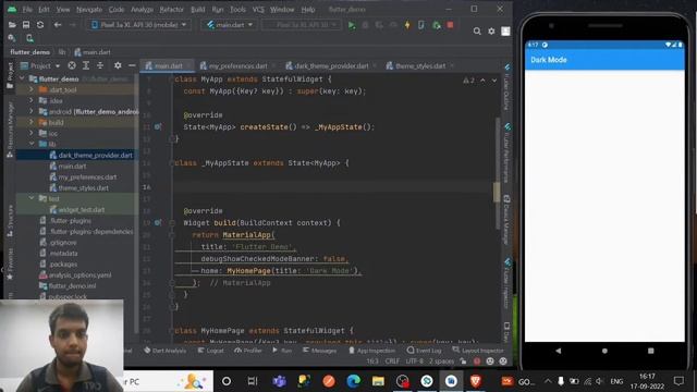 Dark theme in #flutter смотреть онлайн