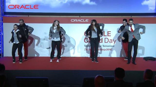 Oracle Cloud Day 2016 in Zagreb Croatia - Intro by Atomic Dance Factory смотреть онлайн