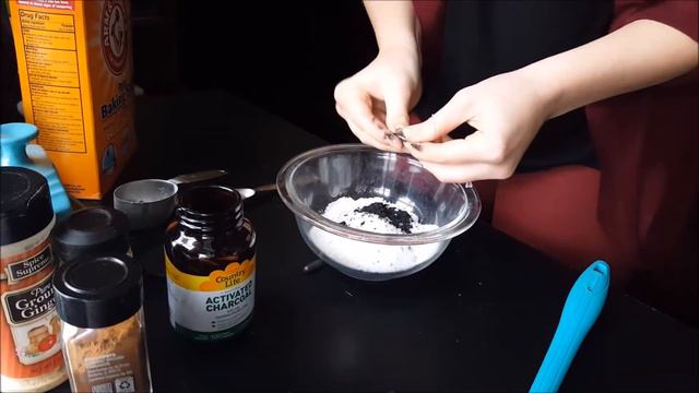 How to Whiten Your Teeth at Home Naturally | Tooth Powder Recipe | Activated Charcoal & Baking Soda
