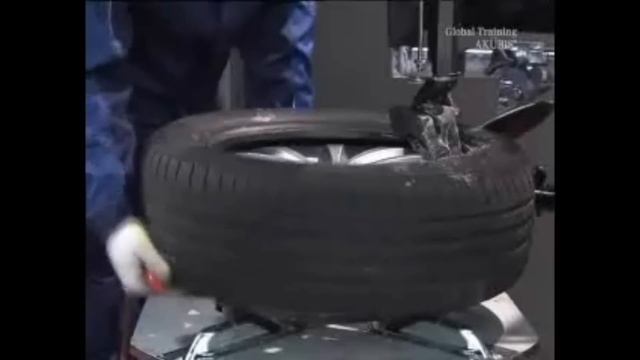 Как делают шиномонтаж в Германии. How to perform tire service in Germany. смотреть онлайн