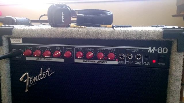 Fender M80 Overdrive смотреть онлайн