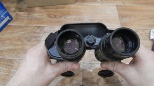 Бинокль  БПОс 10Х42 (КОМЗ) Распаковка