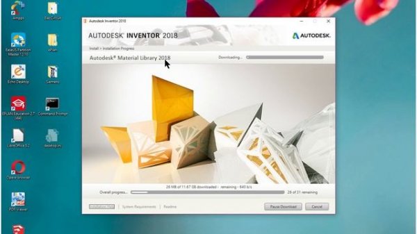 Installatie AutoDESK Inventor Professional 2018 Educational License