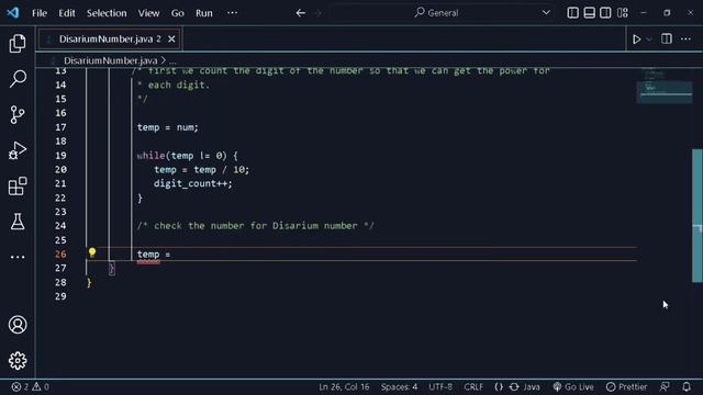 Disarium Number using Java Program | Taking Input from User | Java Program | #codewithavi смотреть онлайн