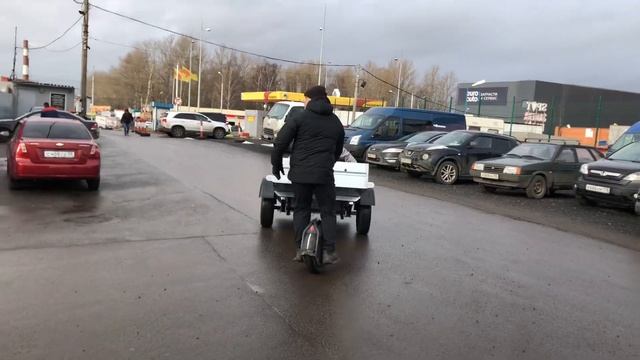 Роботы на службе у человечества часть 3!Моноколесо с прицепом! Z10 тащит. Санкт-Петербург.11.02.202 смотреть онлайн