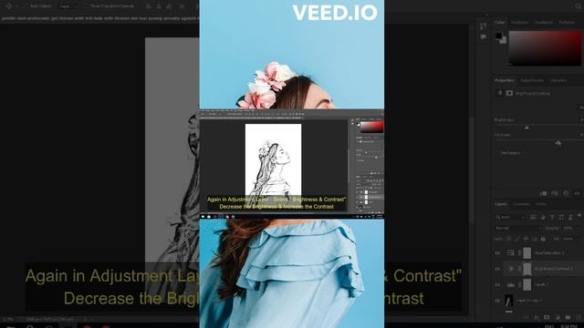 How to convert your photo into sketch in Photoshop | Turn your photos into real sketch. смотреть онлайн