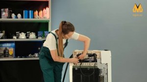 Производим замену датчика уровня воды в посудомоечной машинке