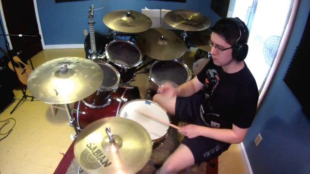 Panzerballett - "Thunderstruck" drum cover смотреть онлайн