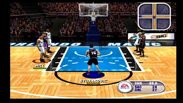 NBA Live 2002 -- Gameplay (PS2) смотреть онлайн