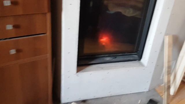 Настоящий живой камин в загородном доме смотреть онлайн