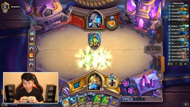 RIP My Golden Pack w/ LilyPichu & Fed | Deadly Shrine Wins Me the Game! | OTK Shaman Rise of Shadow смотреть онлайн