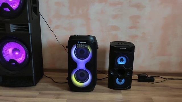 Sven PS 800 Распаковка + Сравнение с Dexp ,sven 650