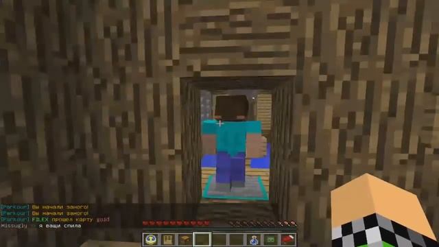 Майнкрафт: Мини-игры: Паркур #2- Много карт)