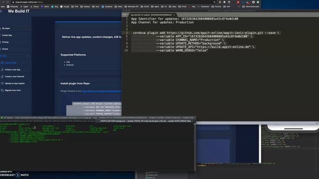 Install the cordova-plugin-ionic plugin to your ionic app смотреть онлайн