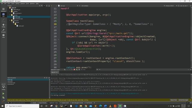 Integrating C++ With QML