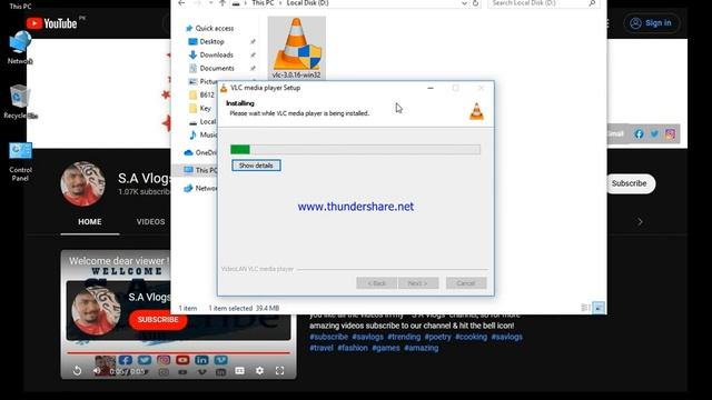 how to download &install VLC media player in 2022 windows7/8/10 laptop&pc смотреть онлайн