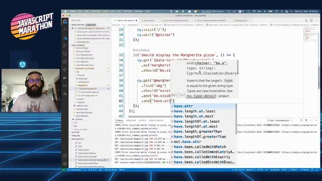 JavaScript Marathon: Functional Testing with Cypress смотреть онлайн