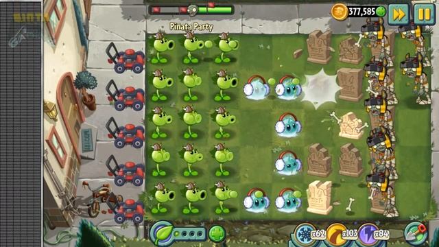 Plants vs Zombies 2 -Jurassic Marsh Day 41: Last Stand + Flowers | Electric Peashooter in Dark Age смотреть онлайн