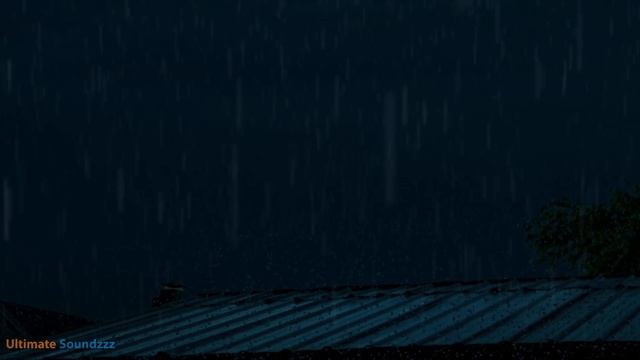 ? TIN ROOF RAIN with Thunderstorm | Ambient Noise Sleep and Meditation Sounds| @Ultizzz day#49 смотреть онлайн