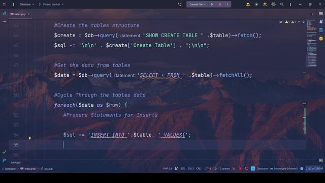 How to Backup Data From My Sql Database with PHP смотреть онлайн