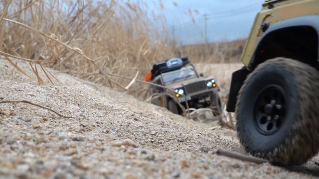 1/10 RC4WD Gelande II Defender 90 │ Camel Trophy Off Road Adventure