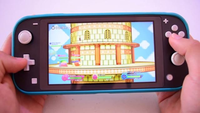 Kirby Figthers 2 Demo Nintendo Switch Lite Gameplay смотреть онлайн