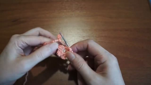 Тесьма из цветочков крючком. смотреть онлайн