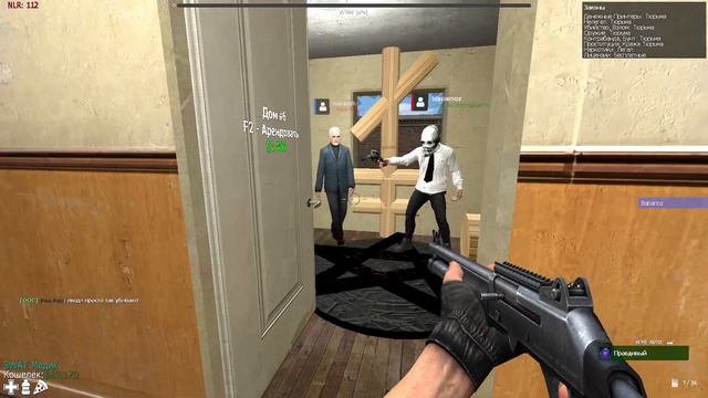 взял и тупо ВЫНЕС пол сервера потому что ЗАХОТЕЛ!! гаррис мод DarkRP смотреть онлайн