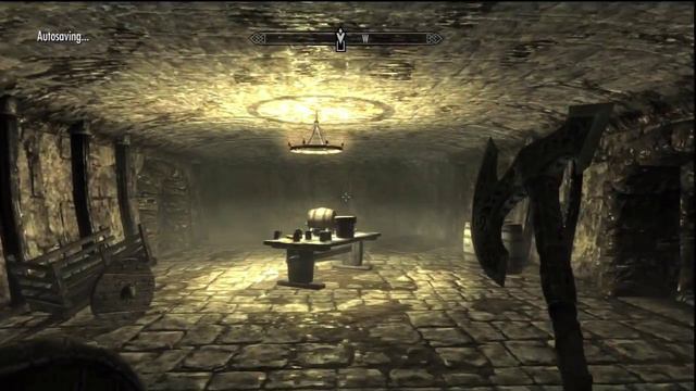 Skyrim - How To Leave The Ragged Flagon (The Ratway) смотреть онлайн